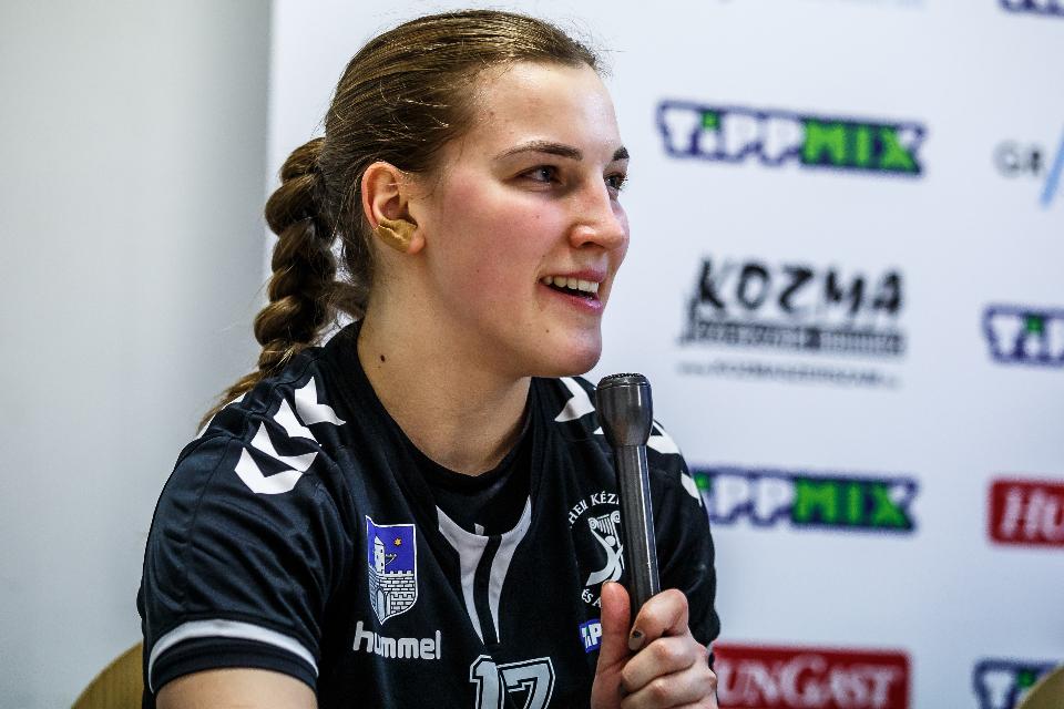 Horváth Anna nagyon boldog, amiért két góllal debütált az NB I-ben