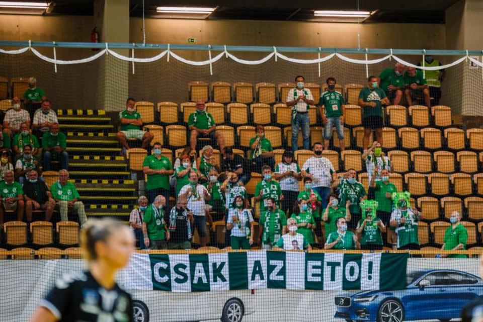 Ksznik a szvlyes fogadtatst a gyri szurkolk
