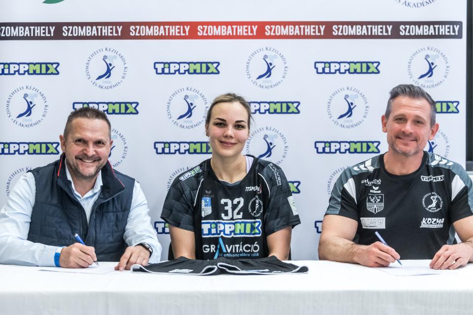 �j szponzori egy�ttm�k�d�s a Szombathelyi N�i K�zilabda Klub �s Akad�mi�n�l