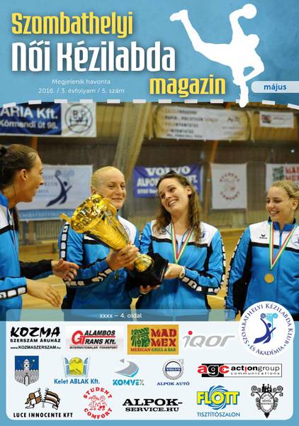 Szombathelyi Kzilabda Klub s Akadmia 2016 Mjusi magazinja