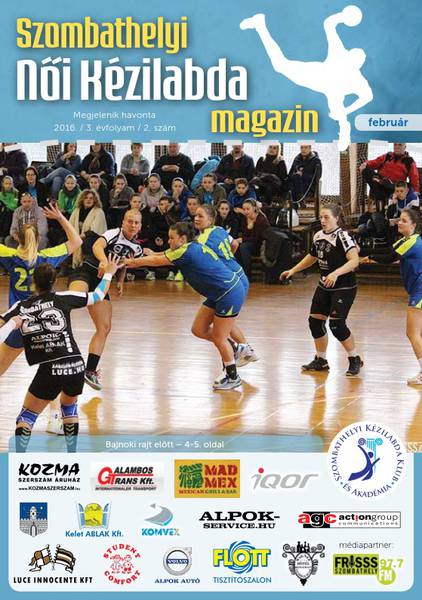 Szombathelyi Kzilabda Klub s Akadmia 2016 Februri magazinja
