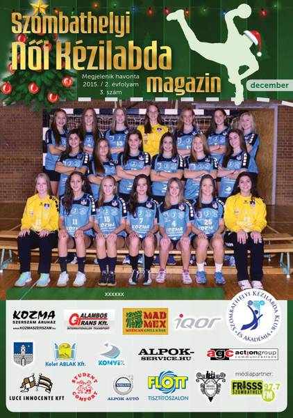 Szombathelyi Kzilabda Klub s Akadmia 2015 Decemberi magazinja