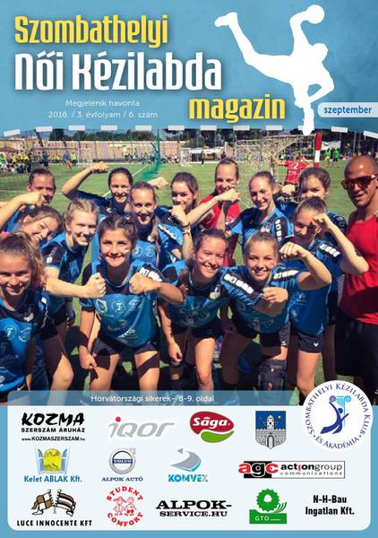 Szombathelyi Kzilabda Klub s Akadmia 2016 Szeptemberi magazinja