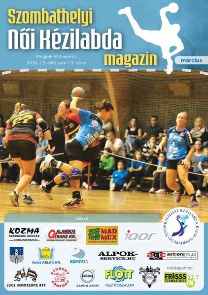 Szombathelyi Kzilabda Klub s Akadmia 2016 Mrciusi magazinja