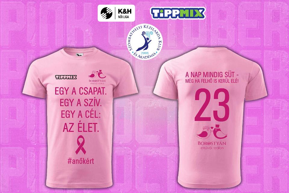 A Szombathelyi Kézilabda Klub és Akadémia NB I-es csapata is csatlakozik a Rózsaszín Októberhez A Szombathelyi Kézilabda Klub és Akadémia NB I-es csapata is csatlakozik a Rózsaszín Októberhez