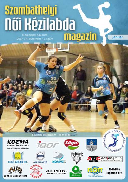 Szombathelyi Kzilabda Klub s Akadmia 2017 Januri magazinja