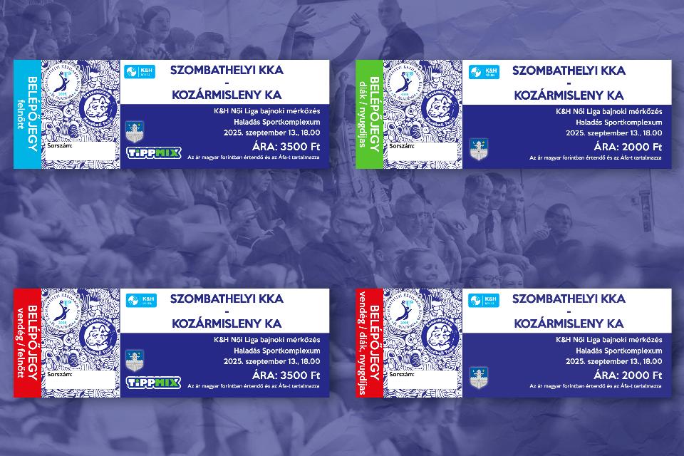 Elvtelben mr kaphatak a jegyek a htvgi, Kozrmisleny elleni NB I-es hazai bajnokira
