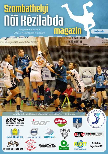 Szombathelyi Kzilabda Klub s Akkadmia 2017 Februri magazinja